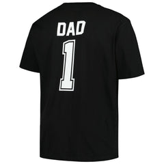 Chicago White Sox Profile Big & Tall #1 Dad T-Shirt Black