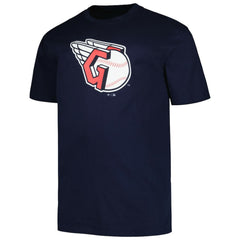 Cleveland Guardians Profile Big & Tall #1 Dad T-Shirt Navy