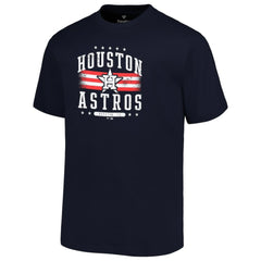 Houston Astros Profile Big & Tall Americana T-Shirt Navy