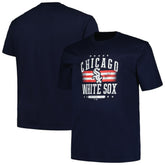 Chicago White Sox Profile Big & Tall Americana T-Shirt Navy