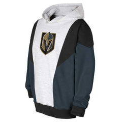 Vegas Golden Knights Youth Champion League Fleece Pullover Hoodie - Ash/Black Hoodies