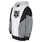 Los Angeles Kings Youth Champion League Fleece Pullover Hoodie - Ash/Black Hoodies