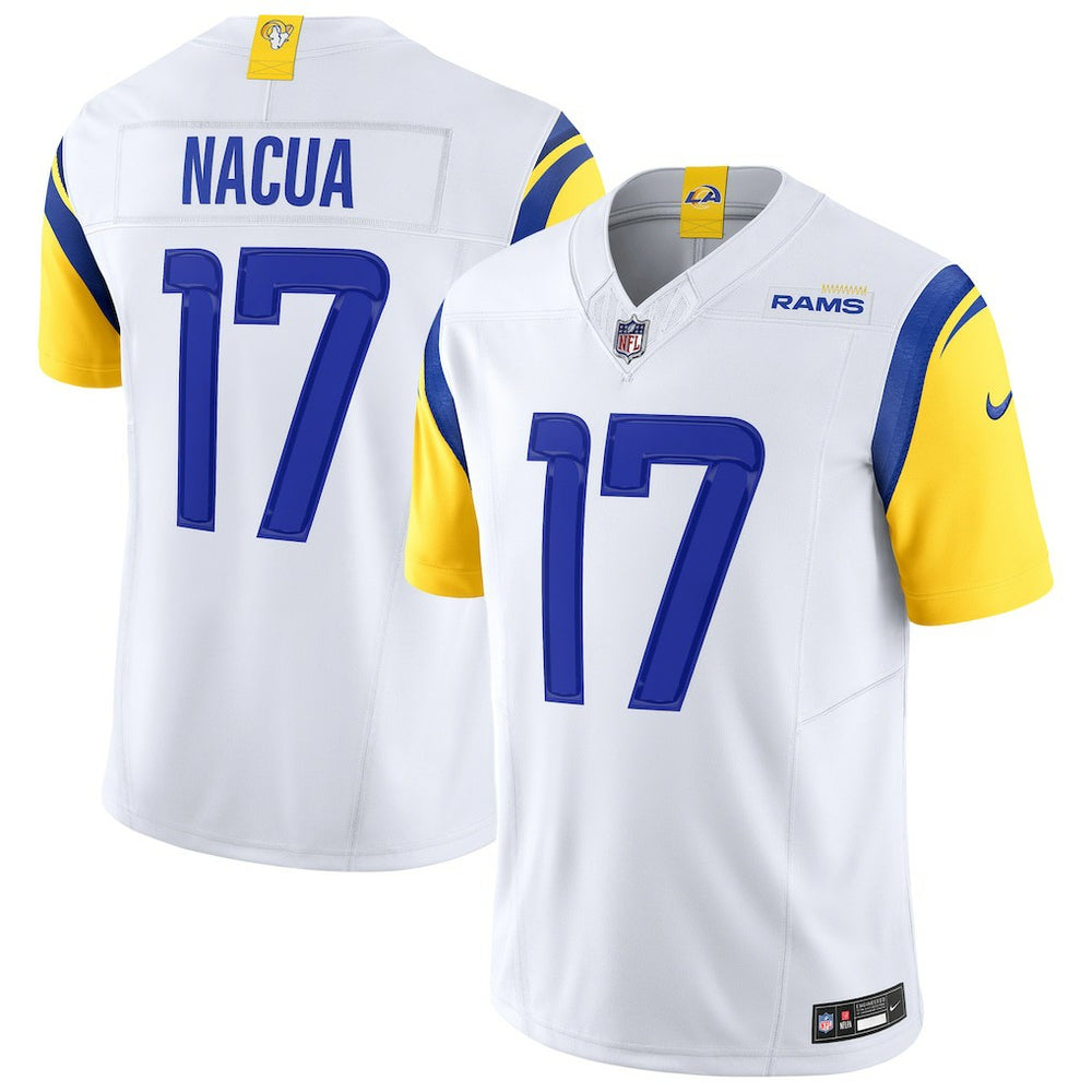 Puka Nacua Los Angeles Rams Vapor F.U.S.E. Limited Jersey - White sale