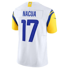 Puka Nacua Los Angeles Rams Vapor F.U.S.E. Limited Jersey - White sale