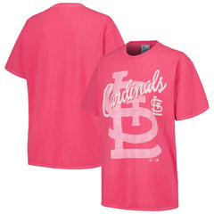 St. Louis Cardinals Women's Dopamine Tradition T-Shirt Pink