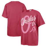 Baltimore Orioles Women's Dopamine Tradition T-Shirt Pink