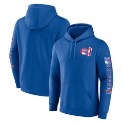 New York Rangers Fanatics Revolution Pullover Hoodie - Blue Hoodies