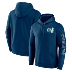 Seattle Kraken Fanatics Revolution Pullover Hoodie - Deep Sea Blue Hoodies
