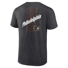 Philadelphia Flyers Fanatics Backbone T-Shirt - Heather Charcoal T-shirts
