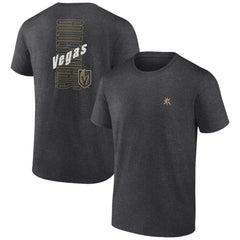 Vegas Golden Knights Fanatics Backbone T-Shirt - Heather Charcoal T-shirts