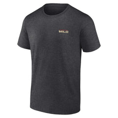 Minnesota Wild Fanatics Backbone T-Shirt - Heather Charcoal T-shirts