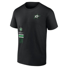 Dallas Stars Fanatics Represent T-Shirt - Black T-shirts