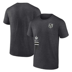 Los Angeles Kings Fanatics Represent T-Shirt - Heather Charcoal T-shirts