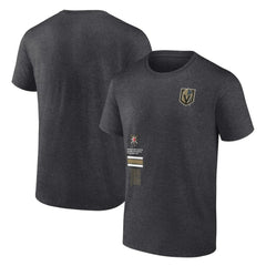 Vegas Golden Knights Fanatics Represent T-Shirt - Heather Charcoal T-shirts