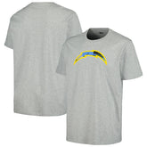 Los Angeles Chargers New Era Camo Logo T-Shirt - Gray sale