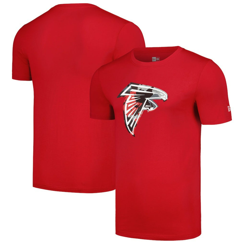 Atlanta Falcons New Era Camo Logo T-Shirt - Red discount