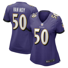 Kyle Van Noy Baltimore Ravens Women's Game Jersey - Purple outlet