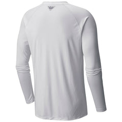 Seattle Kraken Columbia Terminal Tackle Omni-Shade Raglan Long Sleeve T-Shirt - White T-shirts