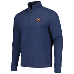 Houston Astros Vineyard Vines Saltwater Quarter-Zip Jacket Navy