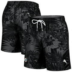 Miami Dolphins Santiago Palms Board Shorts - Black discount