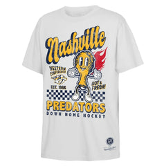 Nashville Predators Mitchell & Ness Youth Concession Stand T-Shirt - White T-shirts