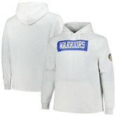 Golden State Warriors Big & Tall Raglan Tri-Blend Pullover Hoodie sale - Ash cheap