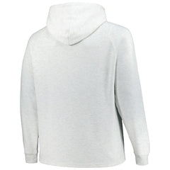 Philadelphia 76ers Big & Tall Raglan Tri-Blend Pullover Hoodie - Ash outlet