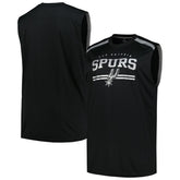 San Antonio Spurs Big & Tall Birdseye Muscle Tank Top - Black cheap