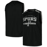 San Antonio Spurs Birdseye Muscle Tank Top - Black sale