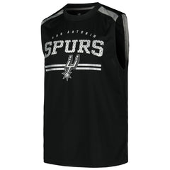 San Antonio Spurs Birdseye Muscle Tank Top - Black sale