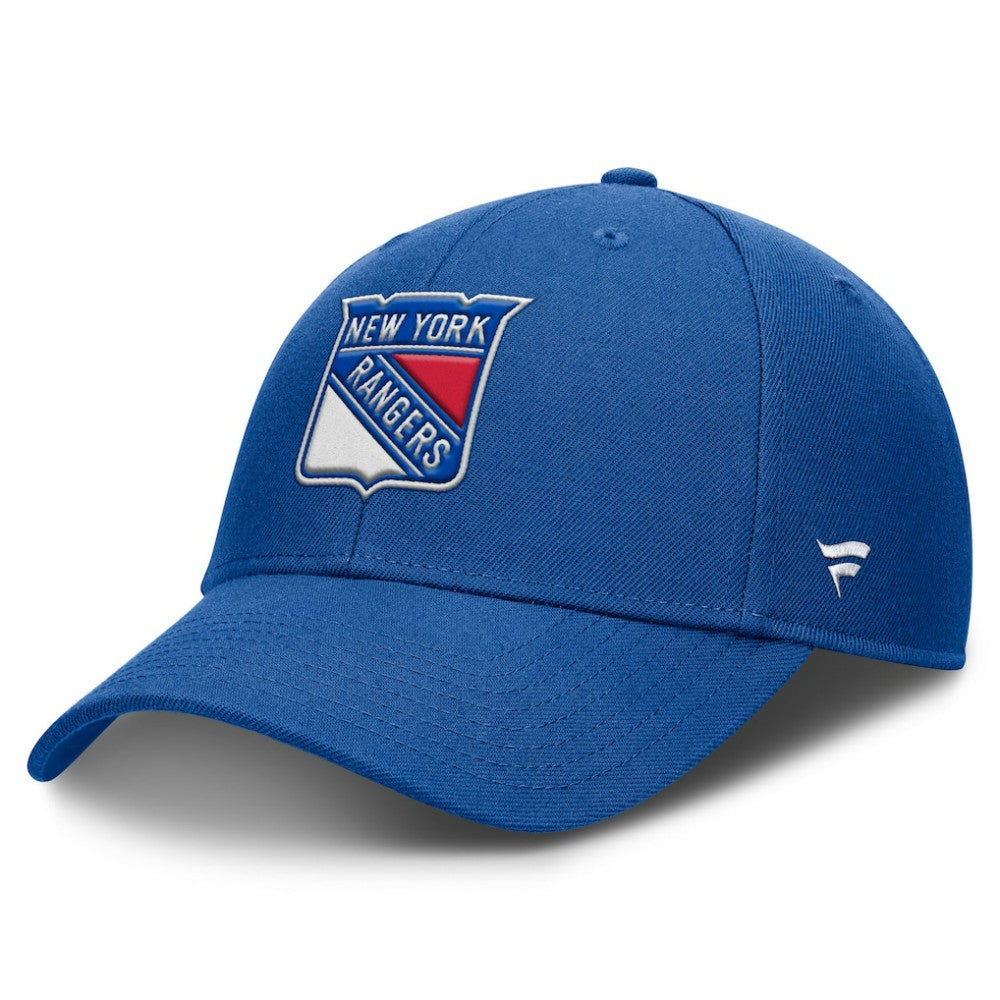 New York Rangers Fanatics Tore Adjustable Hat - Blue Hats