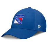 New York Rangers Fanatics Core Primary Logo Flex Hat - Royal Hats