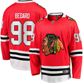 Connor Bedard Chicago Blackhawks Fanatics Home Breakaway Player Jersey - Red Jerseys