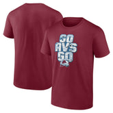 Colorado Avalanche Fanatics Local T-Shirt - Burgundy T-shirts