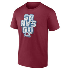 Colorado Avalanche Fanatics Local T-Shirt - Burgundy T-shirts