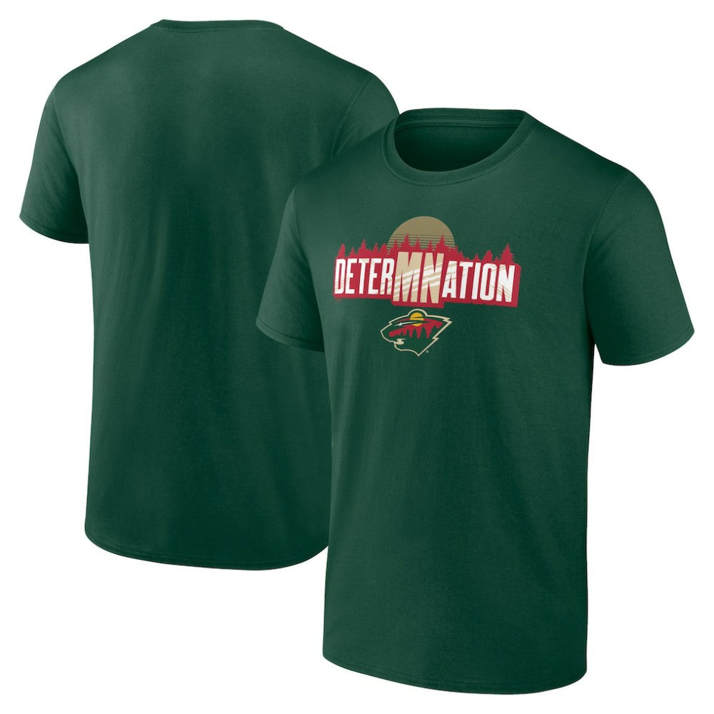 Minnesota Wild Fanatics Local T-Shirt - Green T-shirts