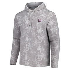 New York Giants Palm Frenzy Hoodie Long Sleeve T-Shirt - Gray on sale
