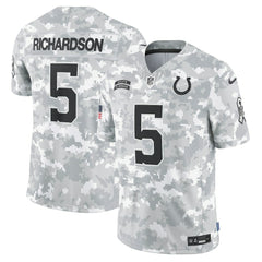 Anthony Richardson Indianapolis Colts 2024 Salute to Service Limited Jersey - Arctic Camo outlet