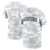 Cincinnati Bengals 2024 Salute To Service Big & Tall Performance T-Shirt - White on sale