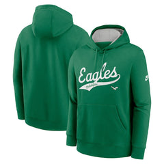 Philadelphia Eagles Rewind Club Logo Pullover Hoodie - Kelly Green online