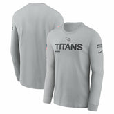Tennessee Titans 2024 Salute To Service Long Sleeve T-Shirt - Gray outlet