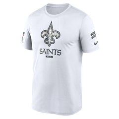 New Orleans Saints 2024 Salute To Service Legend Performance T-Shirt - White discount