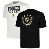 Vegas Golden Knights Fanatics Big & Tall 2-Pack T-Shirt Set T-shirts