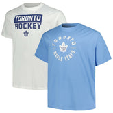 Toronto Maple Leafs Fanatics Big & Tall 2-Pack T-Shirt Set T-shirts