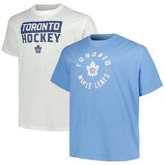 Toronto Maple Leafs Fanatics Big & Tall 2-Pack T-Shirt Set T-shirts