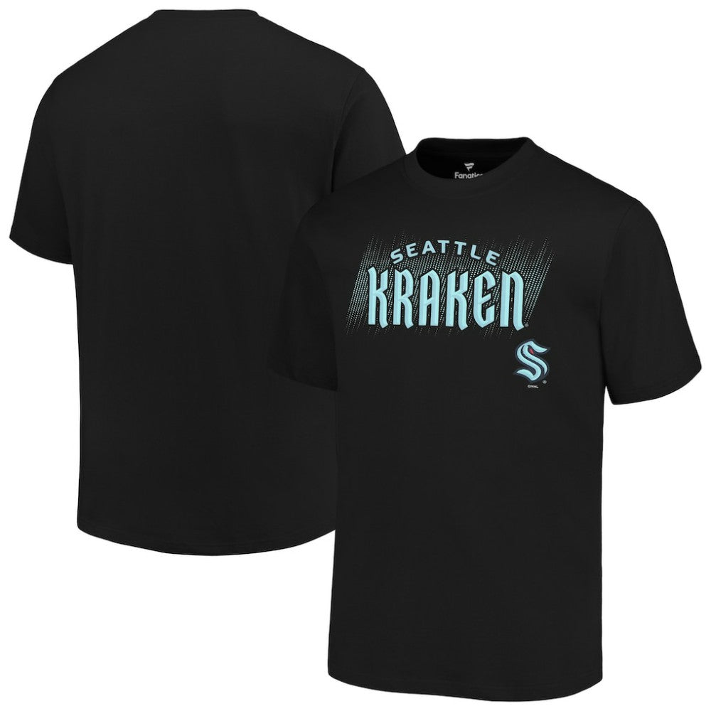 Seattle Kraken Fanatics Big & Tall Wordmark T-Shirt T-shirts
