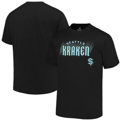 Seattle Kraken Fanatics Big & Tall Wordmark T-Shirt T-shirts