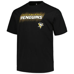 Pittsburgh Penguins Fanatics Big & Tall Wordmark T-Shirt T-shirts