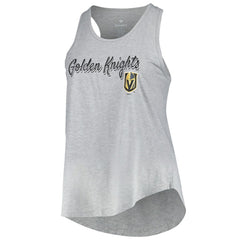 Vegas Golden Knights Fanatics Women's Plus Size Racerback Tank Top - Heather Gray Tank Top