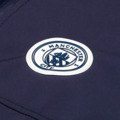 Manchester City Three-Layer Full-Zip Hoodie Jacket Discount - Navy